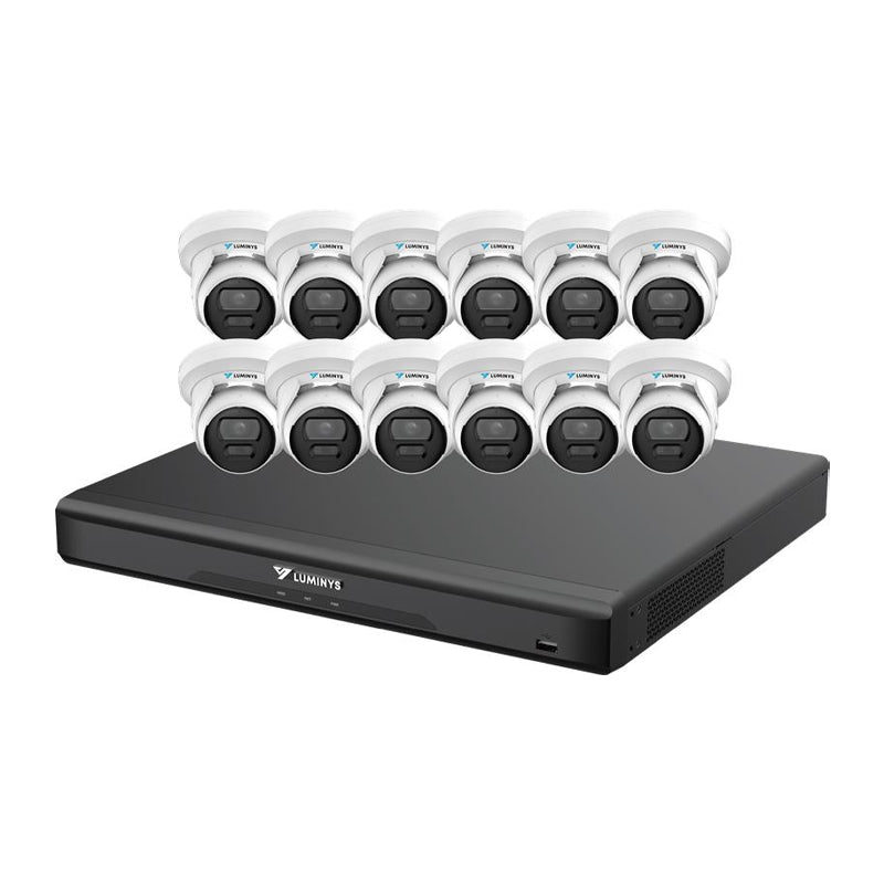 Luminys K5T-16D2A4 16-Channel 5MP LumiDeterrent IP Bundle