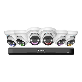 Luminys K86-8B2A4 8-Channel 8MP LumiLightBand IP Bundle Kit