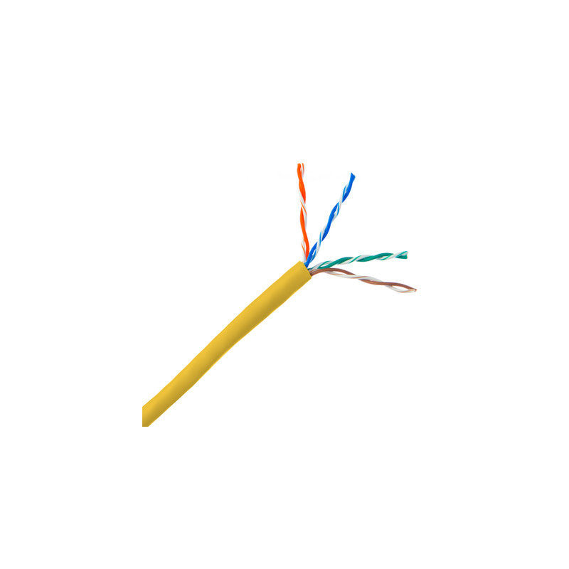 MG Electronics MGCAT61000-Yellow Yellow 1000-Foot Cat6 CMR UTP Riser Cable