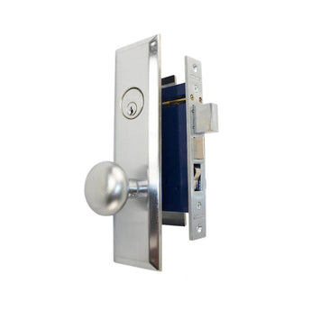 Marks USA 114A/26D-X-RH Satin Chrome Right Hand Metro Mortise Lock
