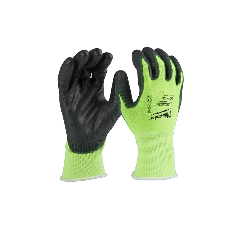 Milwaukee Tool 48-73-8913 Cut Level 1 Polyurethane Dipped Gloves XL