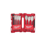 Milwaukee Tool 49-22-0175 8-Piece Flat Boring Bit 6-inch Universal Set