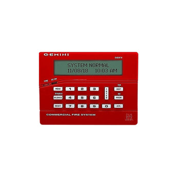 Napco GEMC-FK1 LCD Fire Keypad for GEM-C Combo System