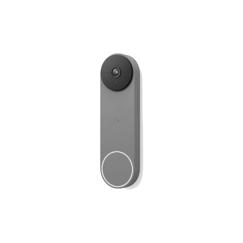 Nest GA02076-US Battery-Powered Ash Smart Wi-Fi Video Doorbell Camera