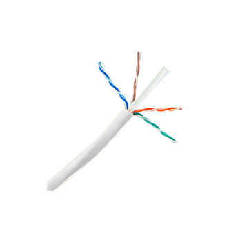 New York Cables NYC-632/White White 1000-Foot CAT6A Plenum Bare Copper Cable