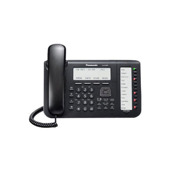 Panasonic KX-NT556-B Black 6-Line Backlit LCD IP Phone