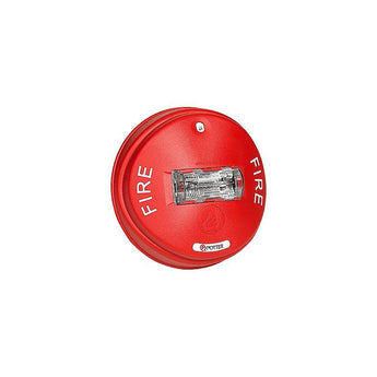 Potter CS-24R Ceiling Mount Red Selectable Strobe