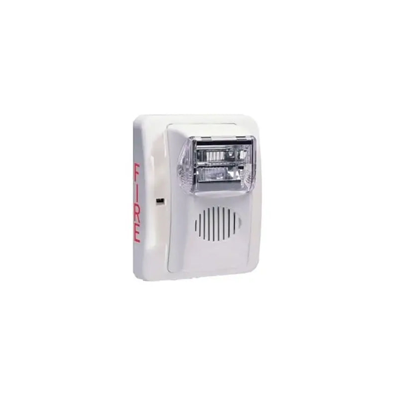 Potter HS-24WW-WP White Outdoor Wall Mount Horn and Strobe