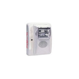 Potter HS-24WW-WP White Outdoor Wall Mount Horn and Strobe