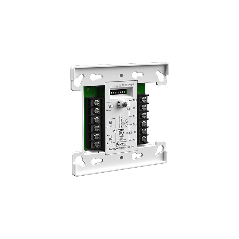 Potter PAD100-TRTI Two Relay Two Input Module