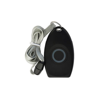 Qolsys QS1332-840 IQ Pendant-S Wireless S-Line Panic Button Pendant with Neck Lanyard