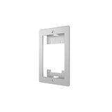 Akuvox R20A video door phone silver in-wall mount cover