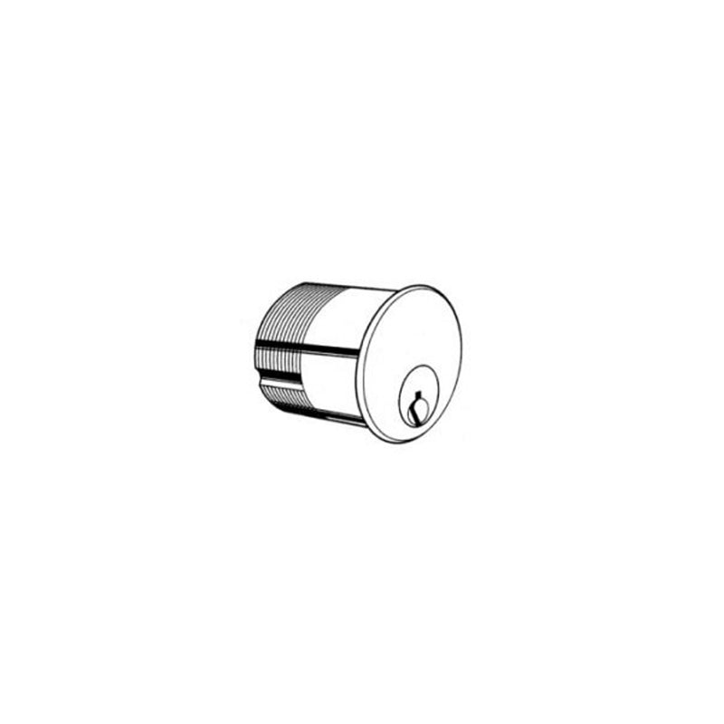S. Parker 1318S628KD Aluminum Shlage 1 1/8-inch Solid Brass Mortise Cylinder