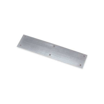 S. Parker 284AL12 3-inch x 12-inch Aluminum Push Plate