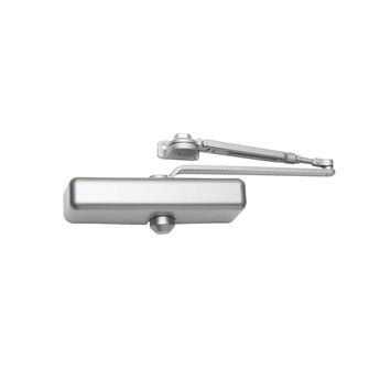 S. Parker 815BCAL Aluminum Fully Adjustable 1-to-5 Spring Power Door Closer with Back Check