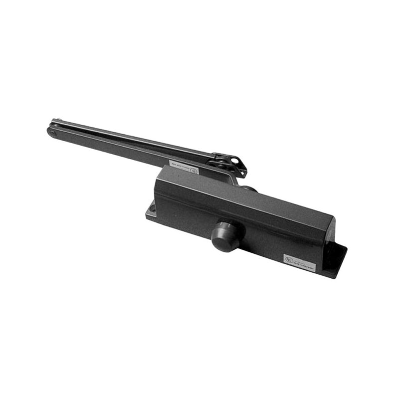 S. Parker 815BCDURO Duranodic Fully Adjustable 1-to-5 Spring Power Door Closer with Back Check