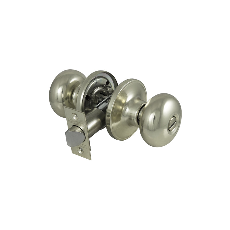 S. Parker B2639SS Stainless Steel Privacy Grade 3 Cylindrical Lock