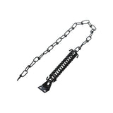 S. Parker B65000 Zinc Plated Polybag Spring Chain Door Stop