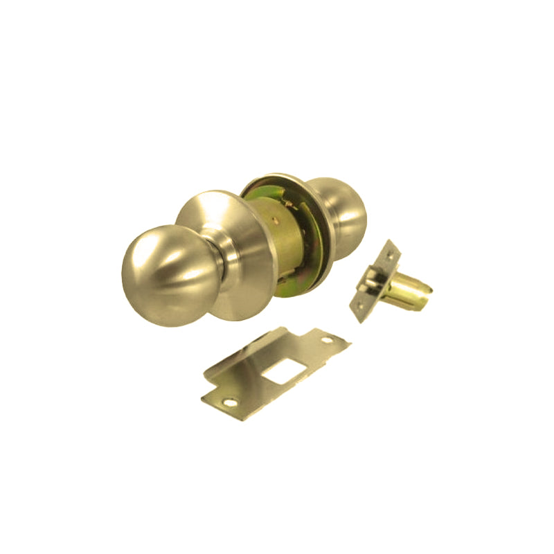 S. Parker B9160N03 Polished Brass Passage Cylindrical Lock