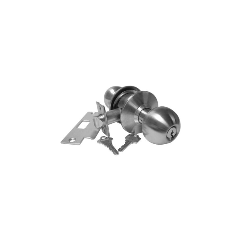 S. Parker B9160R32 Stainless Steel Classroom Cylindrical Ball Knob Lock