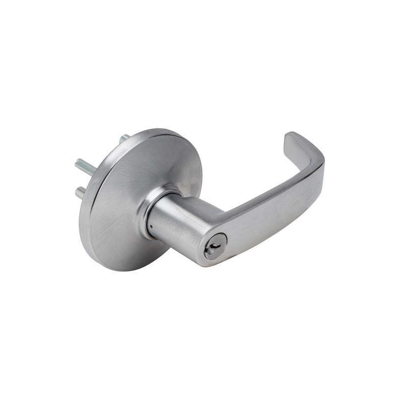 S. Parker NLL520DCH Satin Chrome Passage Lever Trim