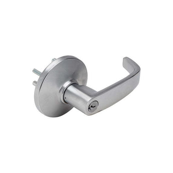 S. Parker NLL520DCH Satin Chrome Passage Lever Trim