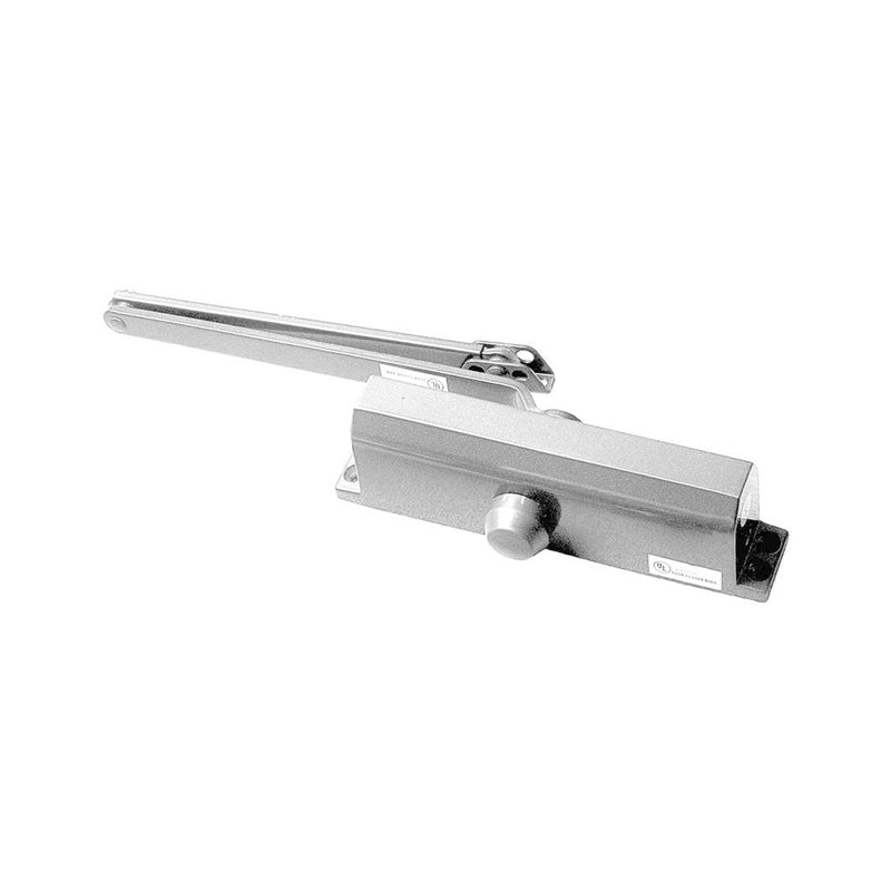 S. Parker PA815BCAL Aluminum Fully Adjustable 1-to-5 Spring Power Door Closer
