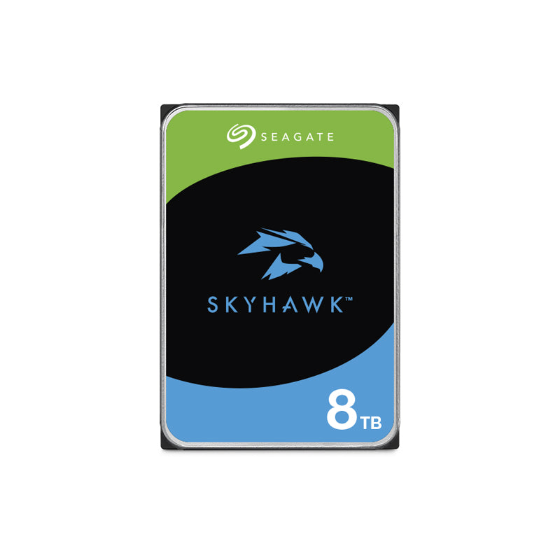Seagate ST8000VX010 Skyhawk 8TB CMR Hard Drive with 3.5-inch Internal SATA