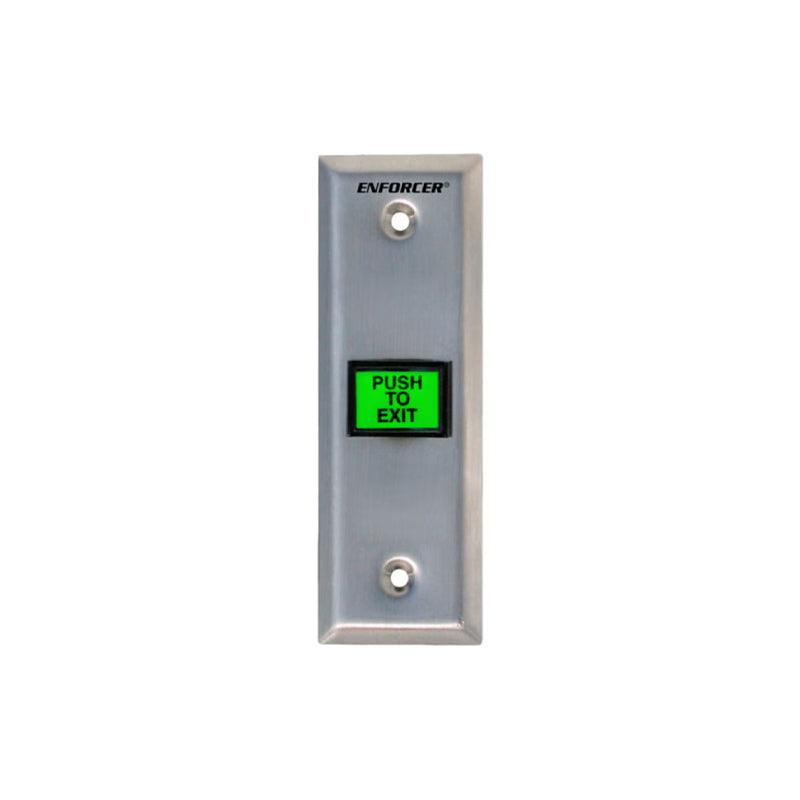 Seco-Larm SD-7103GC-PEQ 4.5-inch Slimline Push-to-Exit Wall Plate