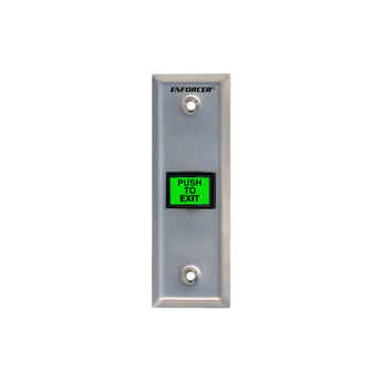 Seco-Larm SD-7103GC-PEQ 4.5-inch Slimline Push-to-Exit Wall Plate