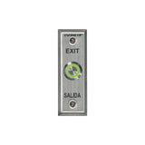 Seco-Larm SD-7175SGEX1Q Slimline Multicolor Illuminated Vandal-Resistant Request-to-Exit Plate