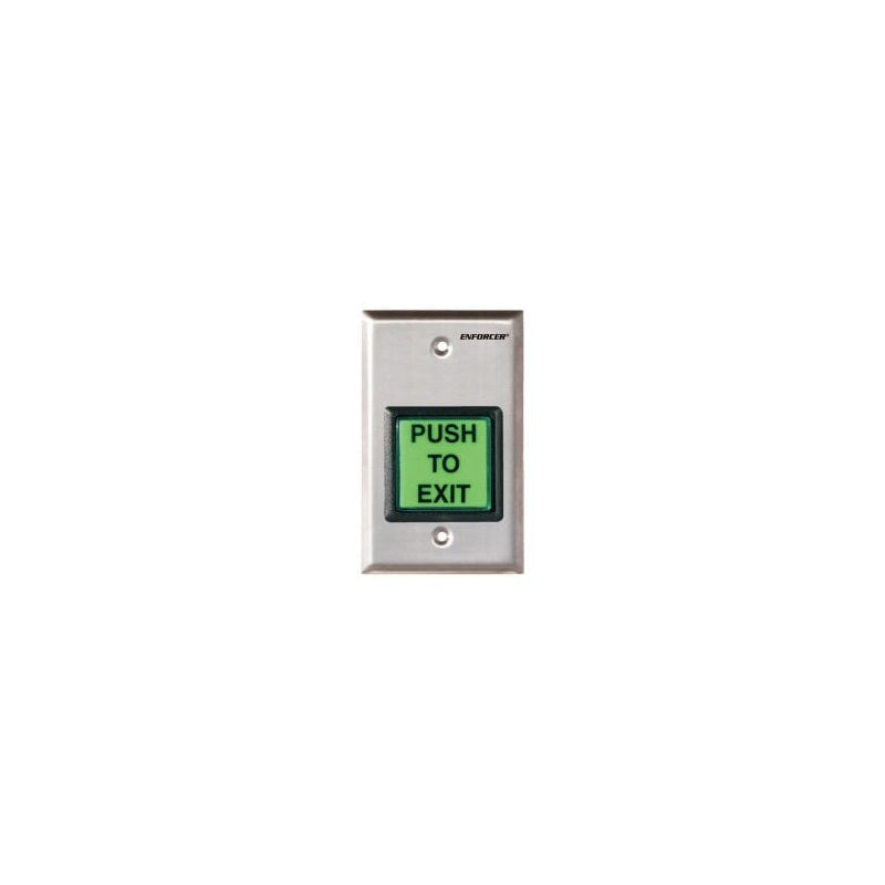 Seco-Larm SD-7202GC-PTQ Enforcer Push-to-Exit 1-Gang Plate with Timer