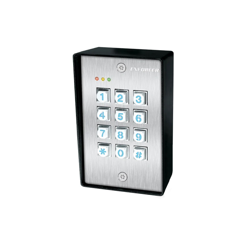 Seco-Larm SK-1123-SDQ Surface Mount Vandal-Resistant Outdoor Access Control Keypad