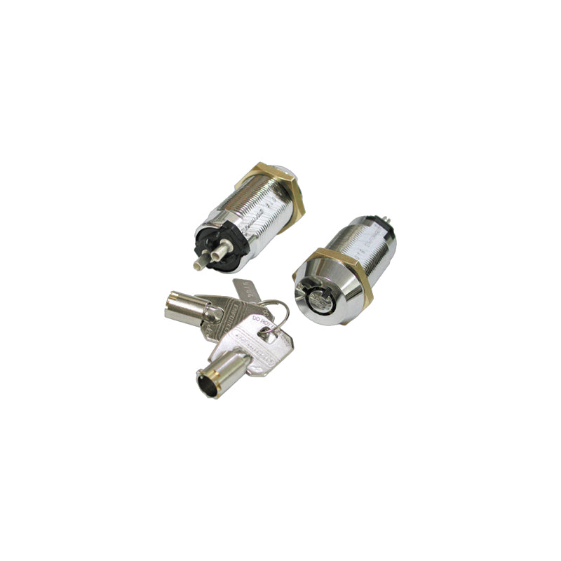 Seco-Larm SS-090-2H0 SPST #1300 Tubular Keylock Switch