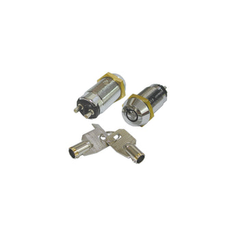 Seco-Larm SS-095-1H0 #1300 SPST 2-Terminal Tubular Key Lock