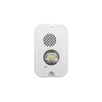System Sensor P2GWKLED White L-Series Outdoor Compact Wall-Mounted Horn Strobe