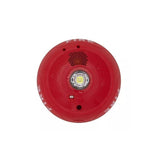 System Sensor PC2RLED Red L-Series 2-Wire Ceiling Mount Horn Strobe with LED