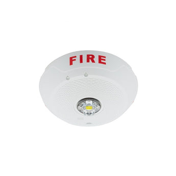 System Sensor SCWLED White L-Series Ceiling Mount Strobe with LED