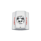 System Sensor SW-CLR-ALERT White Wall Mount Candela Strobe