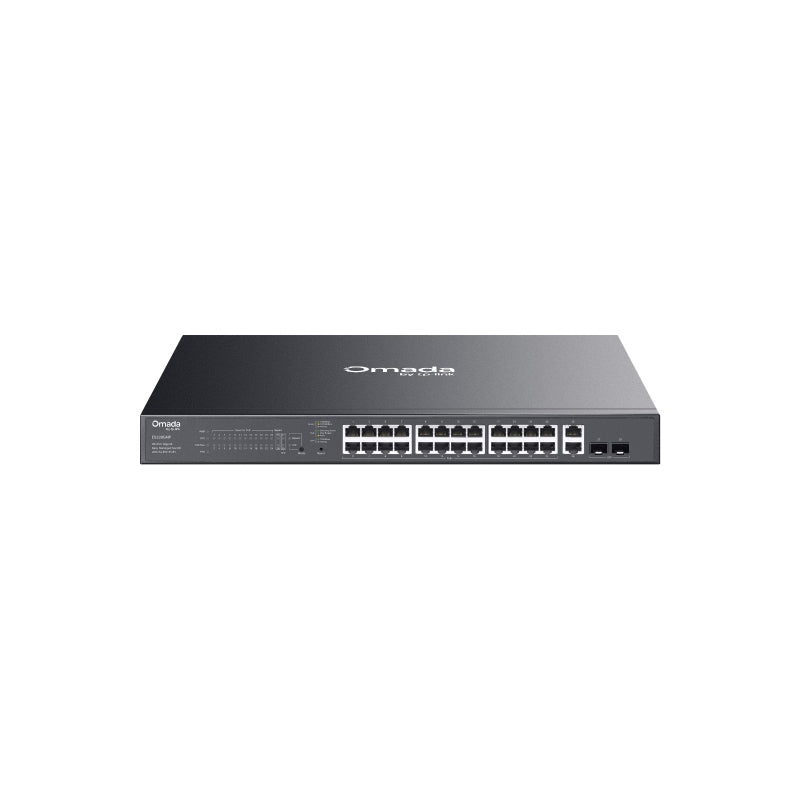 TP-Link ES228GMP Omada 28-Port Gigabit Easy Managed Switch with 24-Port PoE+