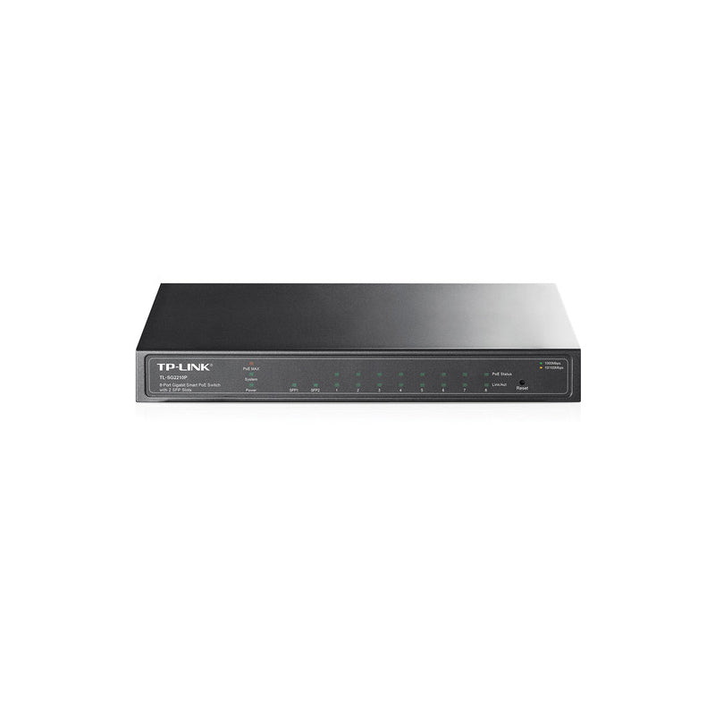 TP-Link SG2210P 8-Port Gigabit Smart PoE Switch with 2 SFP Slots