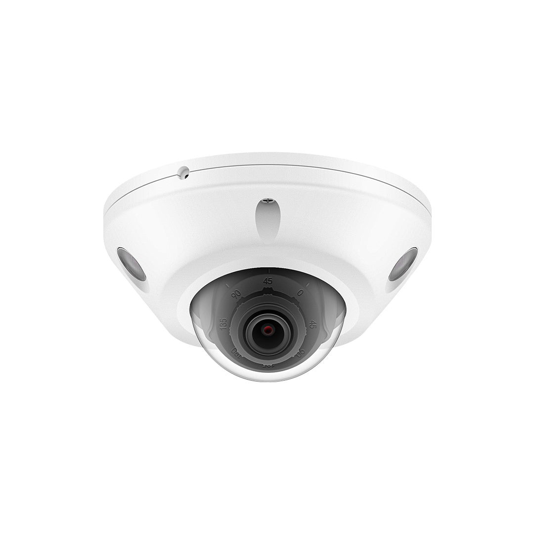 TrueCCTV TR-IP8DO28 8MP White IP Mini Dome Camera with LED Spotlight