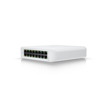 Ubiquiti USW-LITE-16-POE 16-Port Gigabit PoE Managed Switch