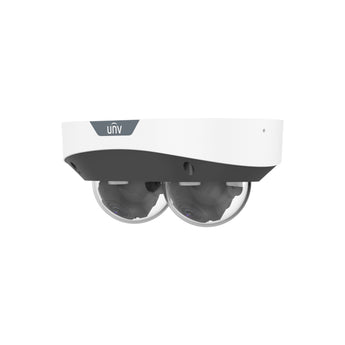 Uniview IPC3224SS-ADF28K-I1 Dual 4MP LightHunter MultiView Fixed IP Dome Camera