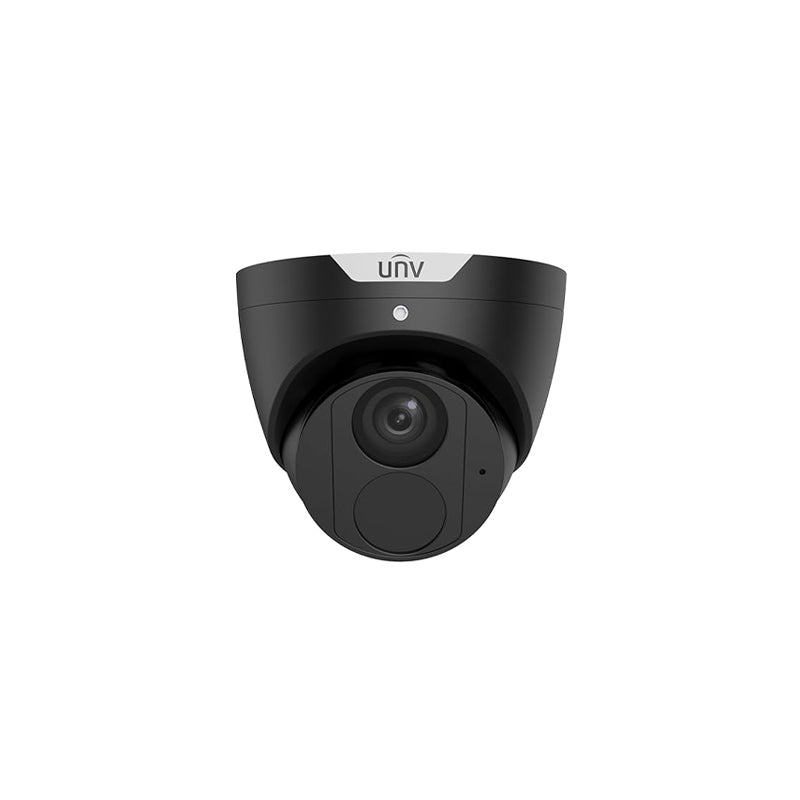 Uniview IPC3618SR-ADF28KM-H-BK Black 8MP HD Fixed Eyeball IP Camera with 2.8mm Lens