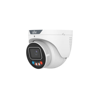 Uniview IPC3638SE-ADF28KMC-WP-I1 8MP Dual-light Eyeball Warning Turret Camera