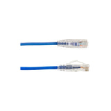 Vertical Cable 077-2011-05BL 6-inch CAT6A Blue Slim Type Patch Cord