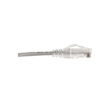 Vertical Cable 077-2013-05GY 6-inch CAT6A Grey Slim Type Patch Cord