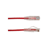 Vertical Cable 077-2016-05RD 6-inch CAT6A Red Slim Type Patch Cord