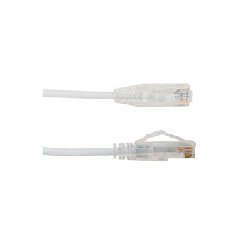 Vertical Cable 077-2017-05WH 6-inch CAT6A White Slim Type Patch Cord